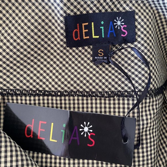 dELiA*s by Dollskill gingham pleated miniskirt - Picture 4 of 6